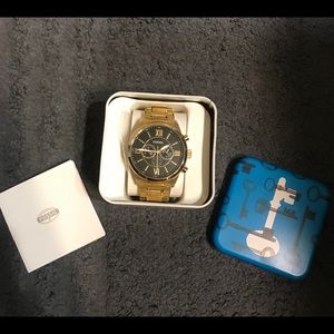 Gold Men’s Fossil Watch